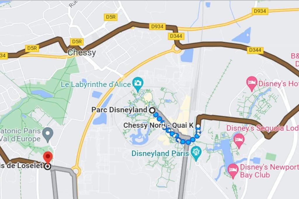B206 Disneyland Paris Appartementappartement Montévrain Extérieur photo